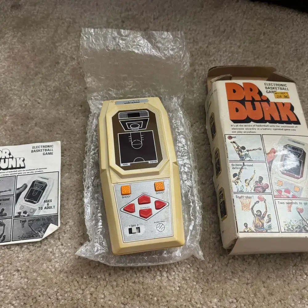Dr. Dunk Basketball LED Handheld Electronic Arcade Video Game